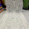 Georgette_chikankari_kurti