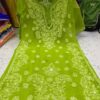 Georgette_chikankari_kurti