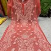 Georgette_chikankari_kurti