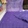 Georgette_chikankari_kurti_with_sharara_dye_set