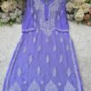 Georgette_daman_gala_buti_chikankari_kurti