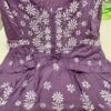 Modal_chikankari_short_gown