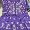 Modal_chikankari_short_gown