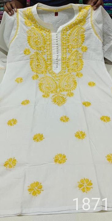 Pure_cotton_chikankari_kurti