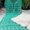 Georgette_chikankari_kurti