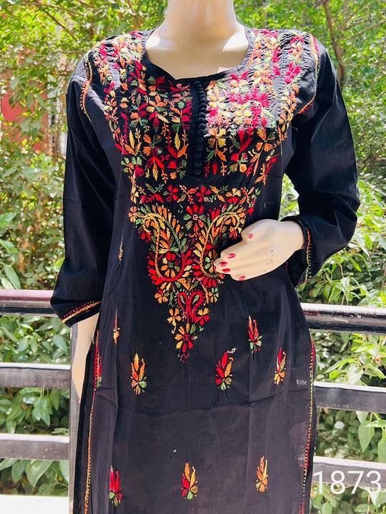 Cotton_multithread_chikankari_kurti