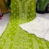 Georgette_chikankari_kurti