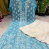 Georgette_chikankari_kurti