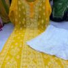 Georgette_chikankari_kurti