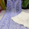 Georgette_chikankari_kurti