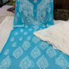 Georgette_chikankari_kurti