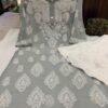 Georgette_chikankari_kurti
