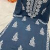 Exclusive_Lucknowi_chikankari_modal_rose_kurti