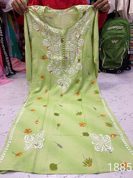 Cotton_printed_chikankari__kurti