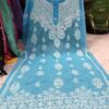Georgette__chikankari__kurti