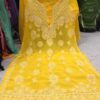 Georgette__chikankari__kurti