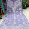 Georgette__chikankari__kurti