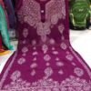 Georgette__chikankari__kurti
