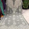 Georgette__chikankari__kurti