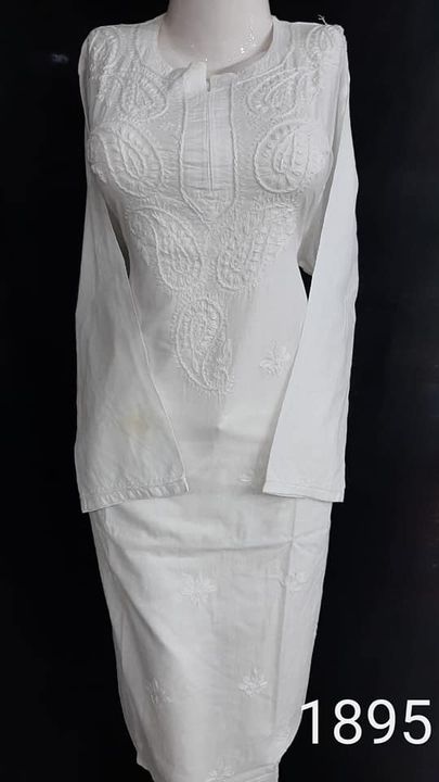 Cotton_chikankari_kurti