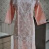 COTTON_linen_chikankari_kurti