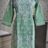 COTTON_linen_chikankari_kurti