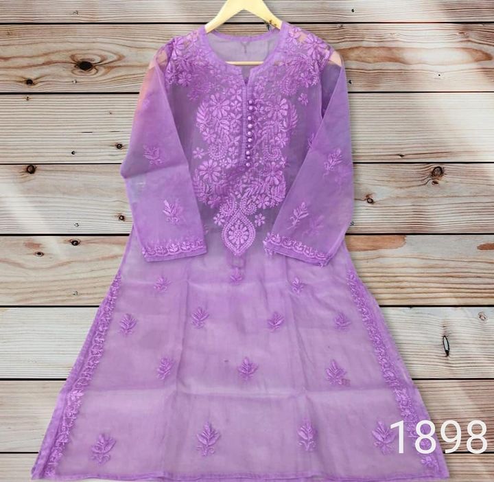 Organza_dyed_kurti