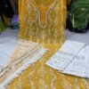 Georgette_chikankari__kurti_with_mirror_work