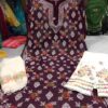 Georgette_multi_thread_rose_design_chikankari_kurti