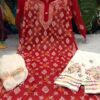 Georgette_multi_thread_rose_design_chikankari_kurti