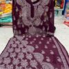 Georgette_pahadi_chikankari_kurti