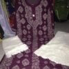 Georgette_buta_chikankari_kurti