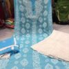 Georgette_buta_chikankari_kurti