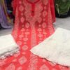 Georgette_buta_chikankari_kurti