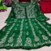 Chanderi_Cotton_a_line_chikankari__kurti