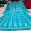Chanderi_Cotton_a_line_chikankari__kurti