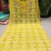 Georgette_rose_jaal_chikankari_kurti