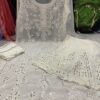 Georgette_chikankari_kurti_with_mirror_work