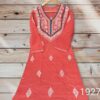 Pure_cotton_piping_gala_chikankari_kurti