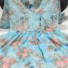 Georgette_printed_short_angrakha_chikankari_gown
