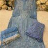 Georgette_chikankari__kurti_sharara_with_duptta_dye_set_with_mirror_work