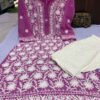 Georgette_machine_work_chikankari_kurti