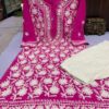 Georgette_machine_work_chikankari_kurti