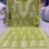 Georgette_rose_bell_sleeves_chikankari_kurti