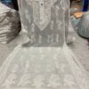 Georgette_rose_bell_sleeves_chikankari_kurti