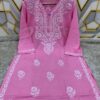 Rayon_dyed_chikankari_kurti