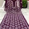 Georgette_chikankari_tepachi_jaal_kurti