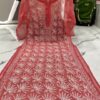 Georgette_chikankari_tepachi_jaal_kurti