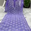 Georgette_chikankari_tepachi_jaal_kurti