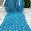 Georgette_chikankari_tepachi_jaal_kurti